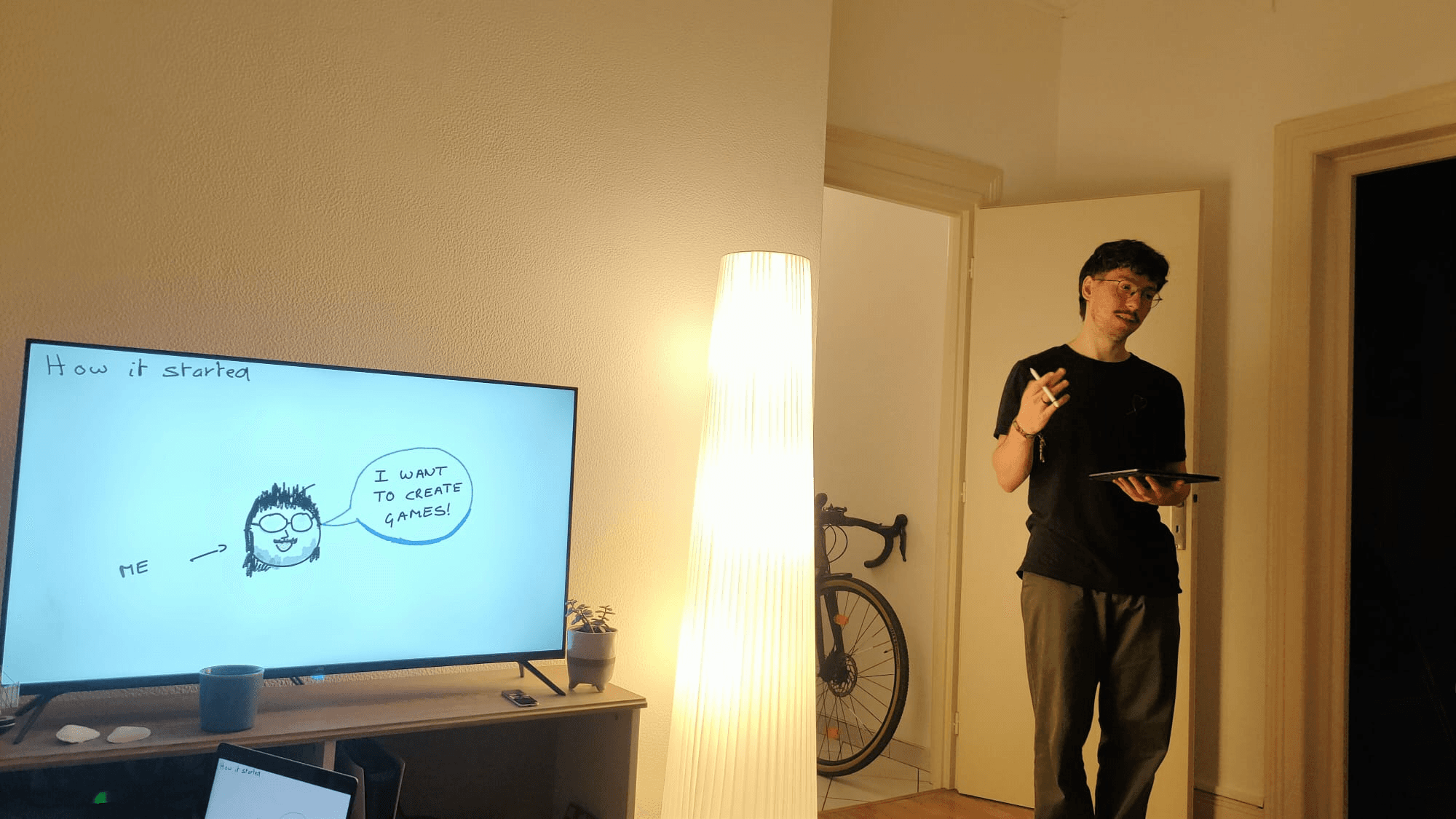 The in-person Botapic testing session